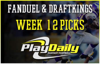 FanDuel and DraftKings Week 12 Picks